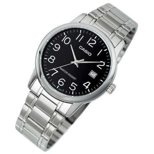 Casio MTP-V002D-1B Silver Stainless Watch for Men-Watch Portal Philippines