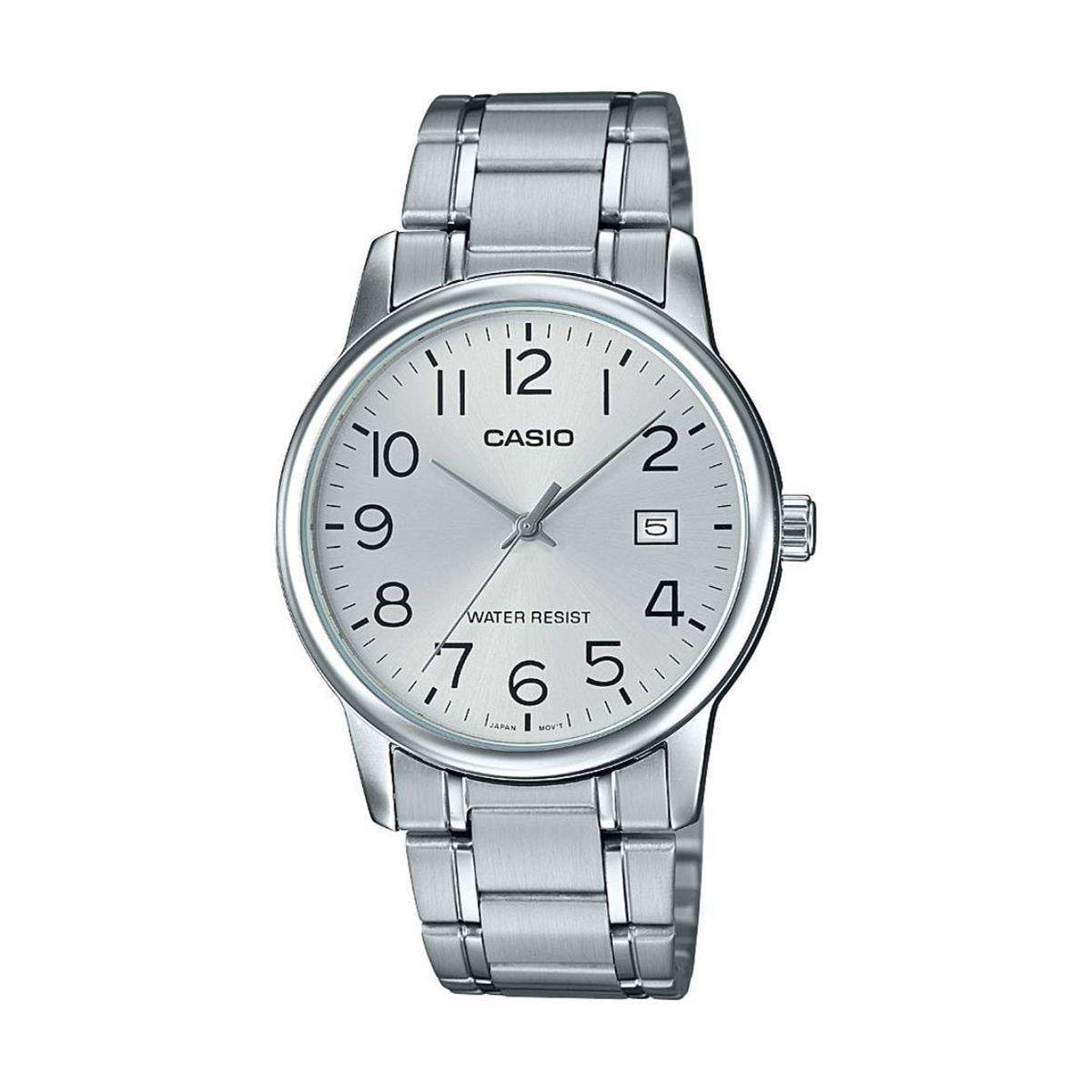 Casio MTP-V002D-7B Silver Stainless Watch for Men-Watch Portal Philippines