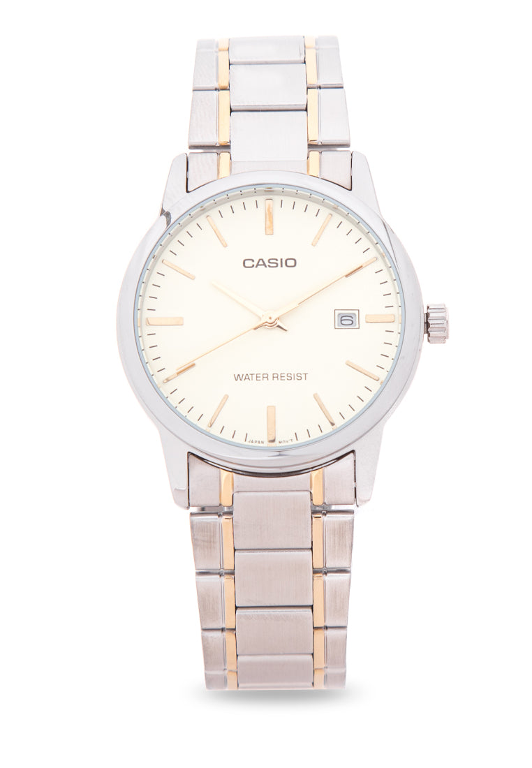 Casio MTP-V002SG-9A Analog Stainless Steel Strap Watch For Men-Watch Portal Philippines
