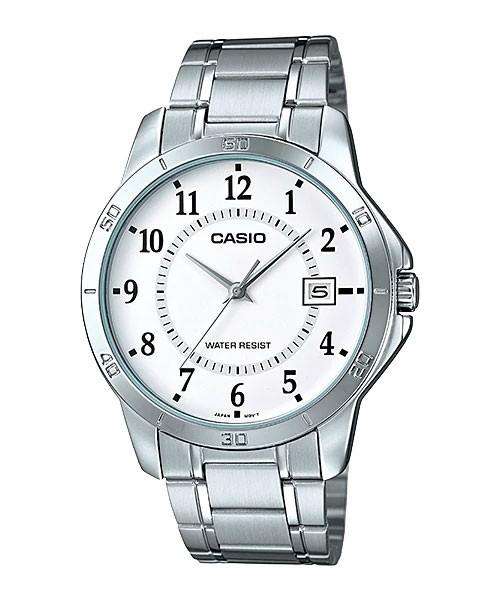 Casio MTP-V004D-7B Silver Stainless Watch for Men-Watch Portal Philippines