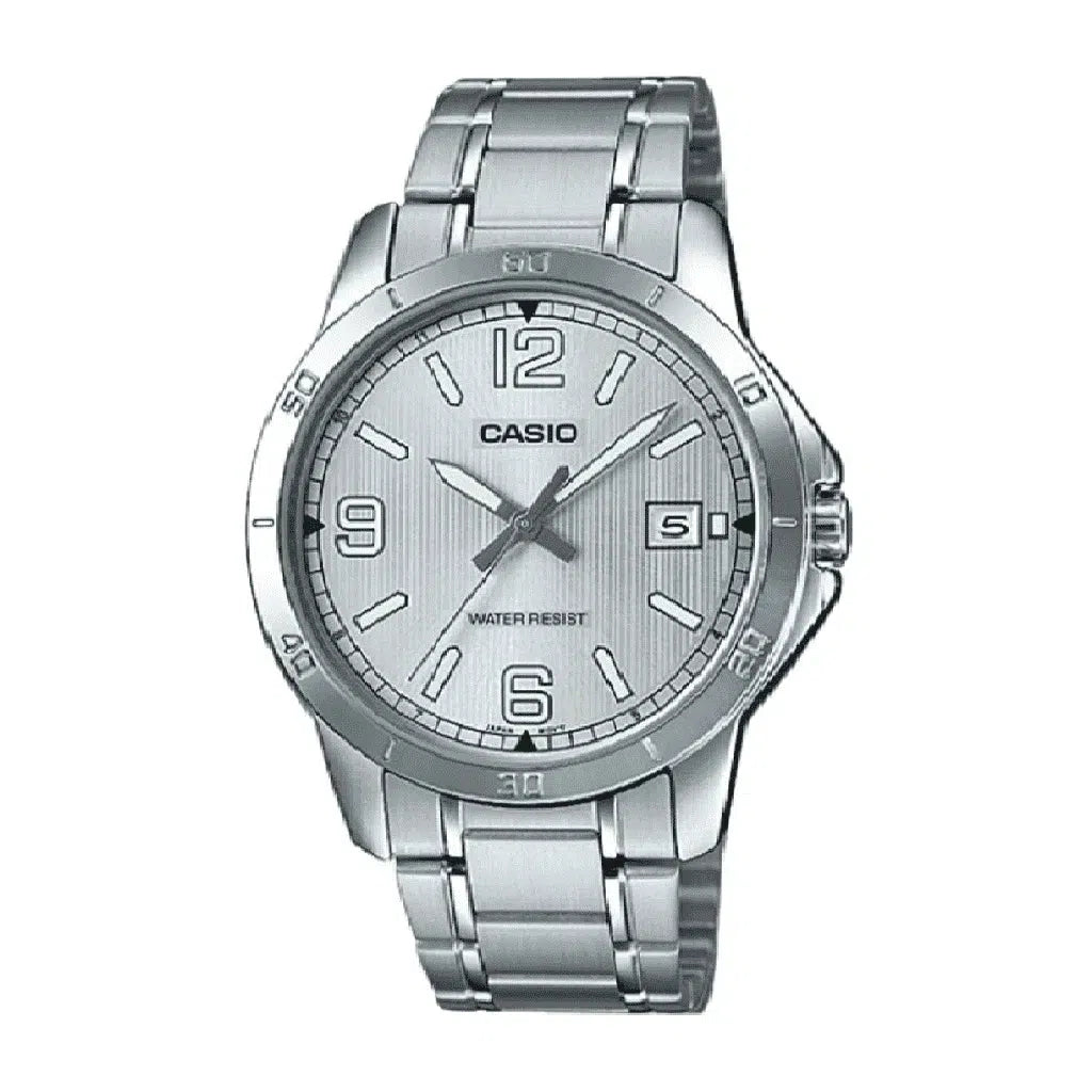 Casio MTP-V004D-7B2 Silver Stainless Watch for Men-Watch Portal Philippines