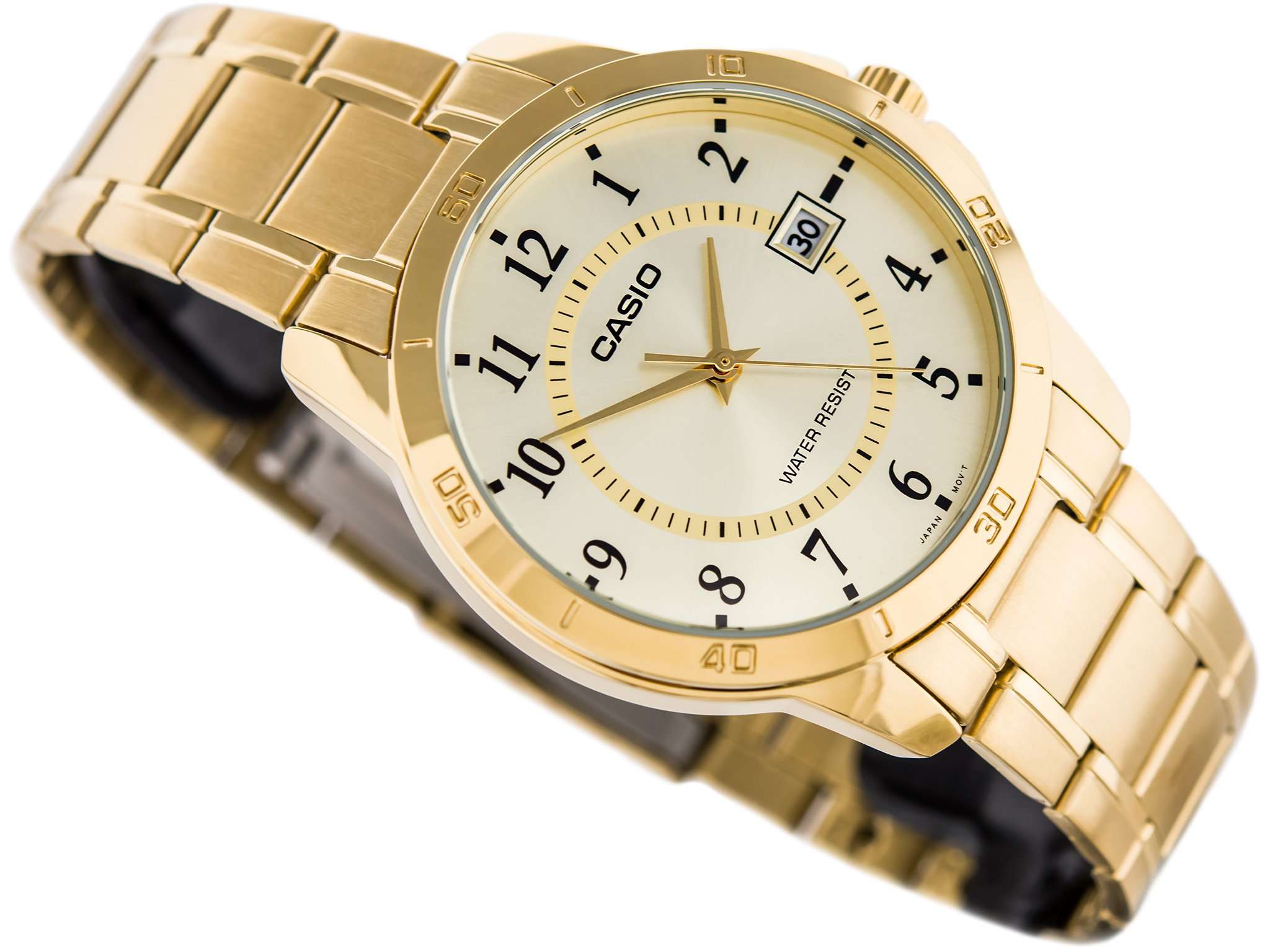 Casio MTP-V004G-9B Gold Stainless Watch for Men-Watch Portal Philippines