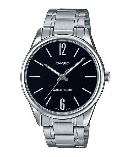 Casio MTP-V005D-1B Silver Stainless Watch for Men-Watch Portal Philippines