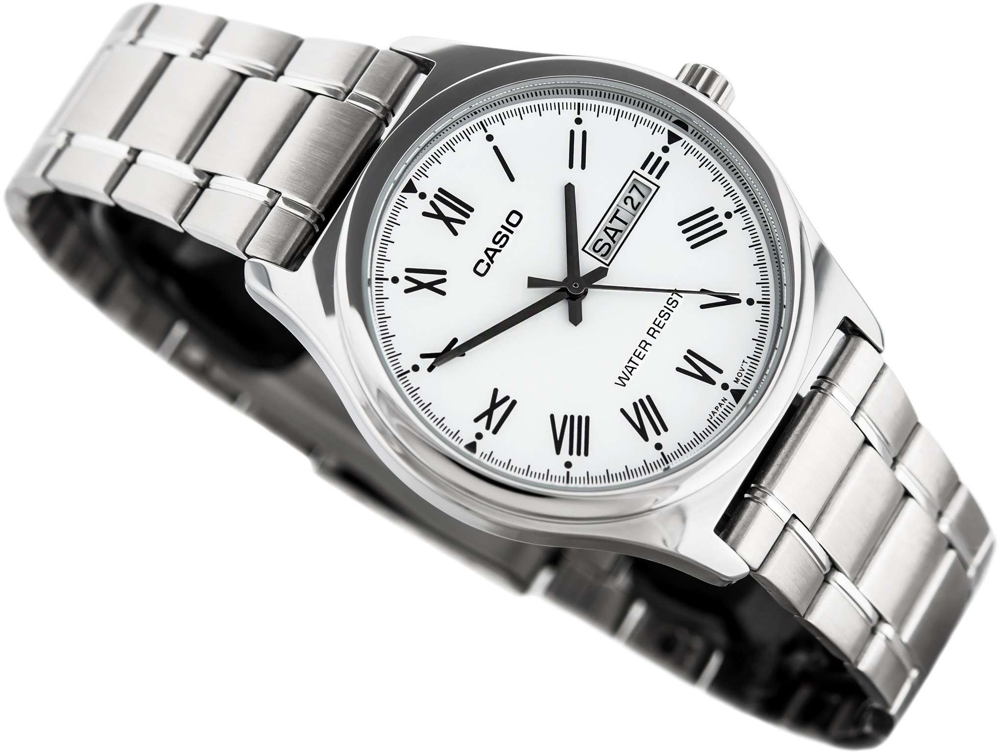 Casio MTP-V006D-7B Silver Stainless Watch for Men