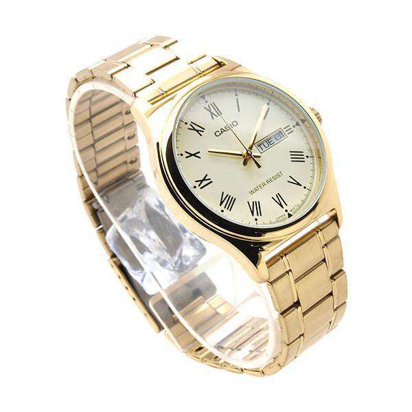 Casio MTP-V006G-9B Gold Stainless Watch for Men-Watch Portal Philippines