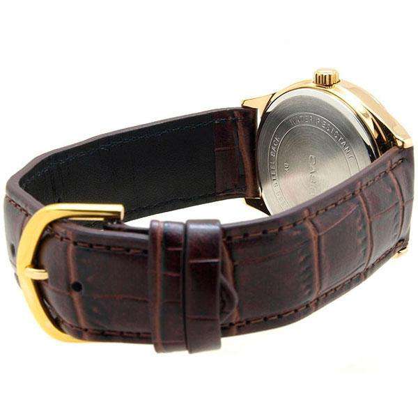 Casio MTP-V006GL-7B Brown Leather Watch for Men-Watch Portal Philippines