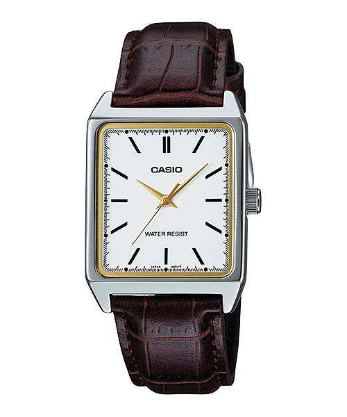 Casio MTP-V007L-7E2 Brown Leather Watch for Men-Watch Portal Philippines