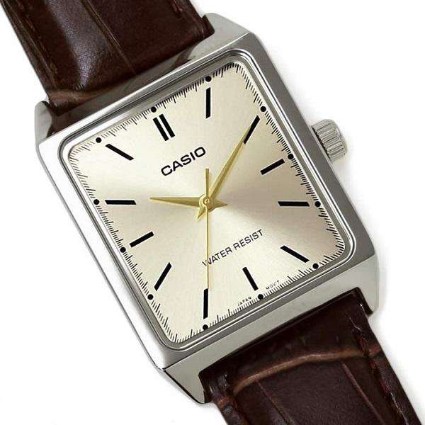 Casio MTP-V007L-9E Brown Leather Watch for Men-Watch Portal Philippines