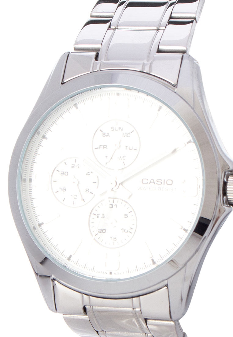 Casio MTP-V301D-7A Analog Stainless Steel Strap Watch For Men-Watch Portal Philippines