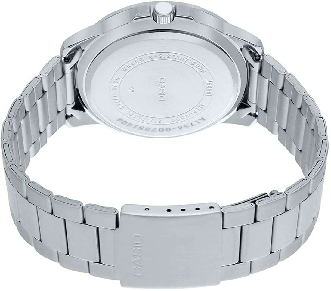 Casio MTP-VD01D-1E2VUDF Silver Stainless Watch for Men-Watch Portal Philippines