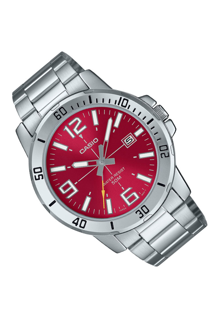 Casio MTP-VD01D-4B Analog Stainless Steel Strap Watch For Men-Watch Portal Philippines