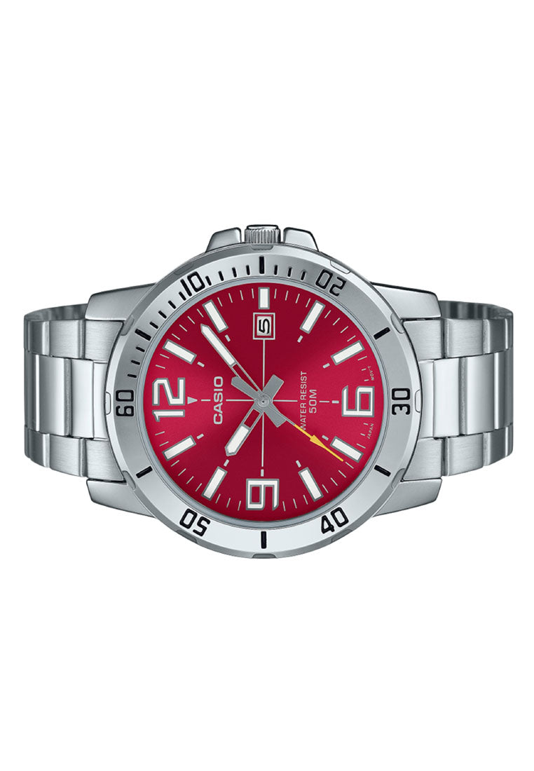 Casio MTP-VD01D-4B Analog Stainless Steel Strap Watch For Men-Watch Portal Philippines