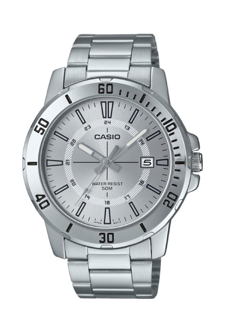 Casio MTP-VD01D-7C Analog Stainless Steel Strap Watch For Men-Watch Portal Philippines