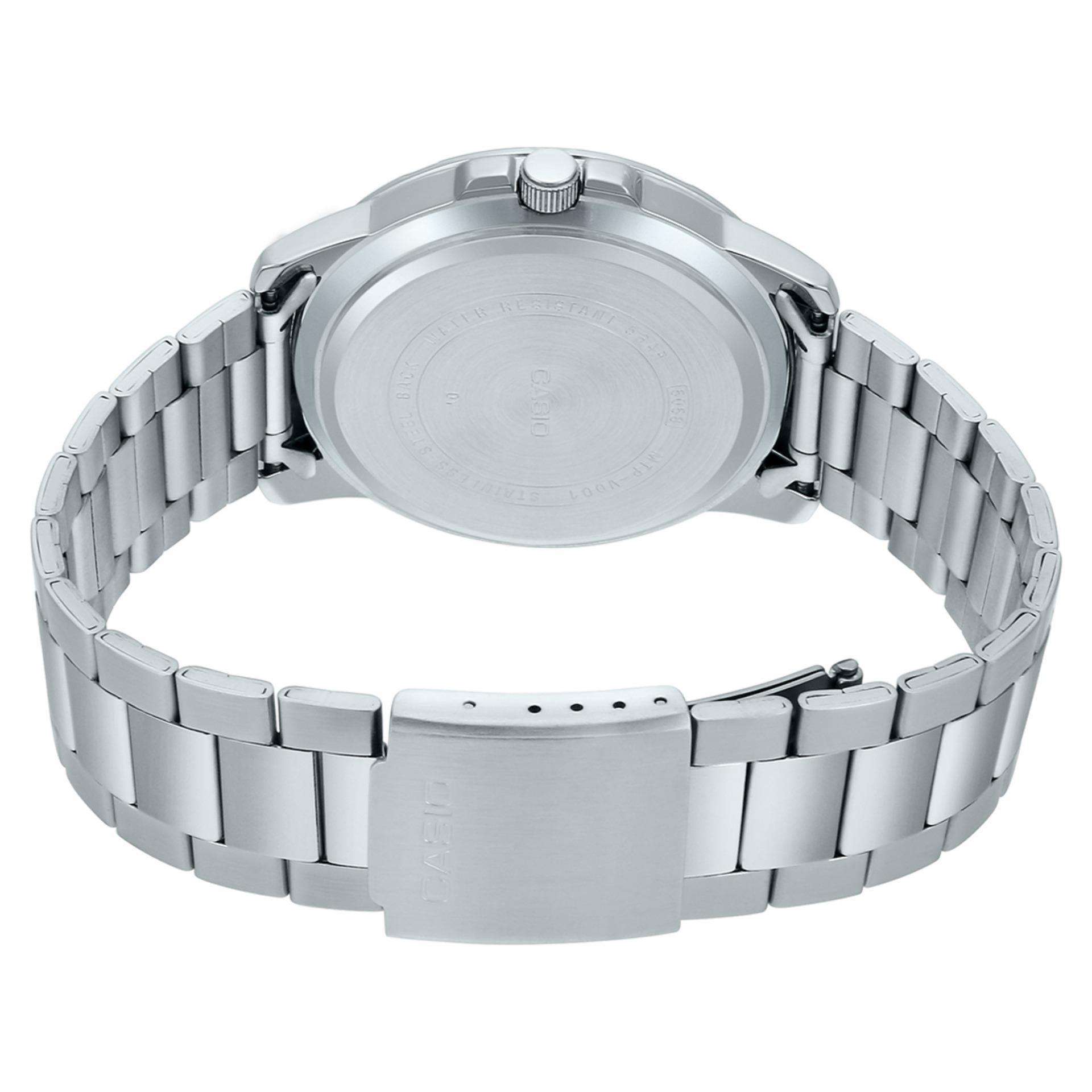 Casio MTP-VD01D-7EVUDF Silver Stainless Watch for Men-Watch Portal Philippines