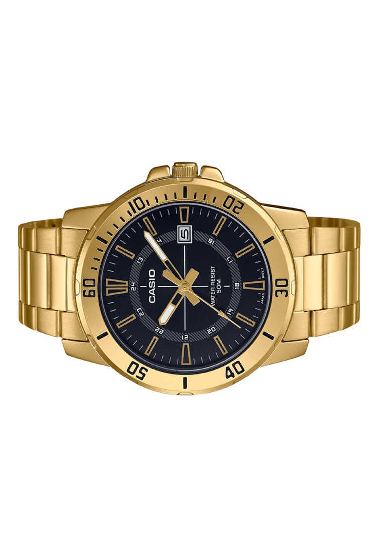 Casio MTP-VD01G-1C Analog Stainless Steel Strap Watch For Men-Watch Portal Philippines