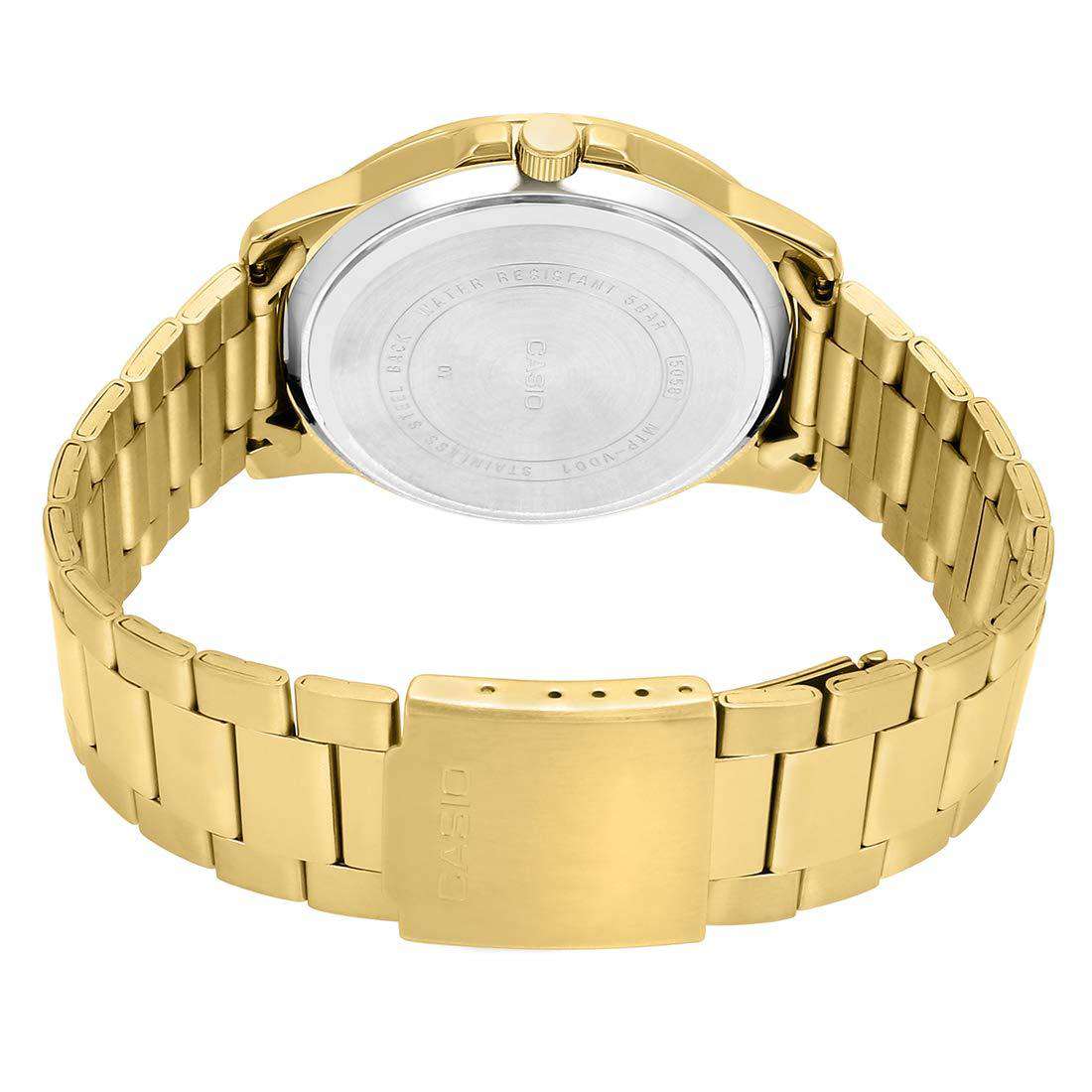 Casio MTP-VD01G-9EVUDF Gold Stainless Watch for Men-Watch Portal Philippines