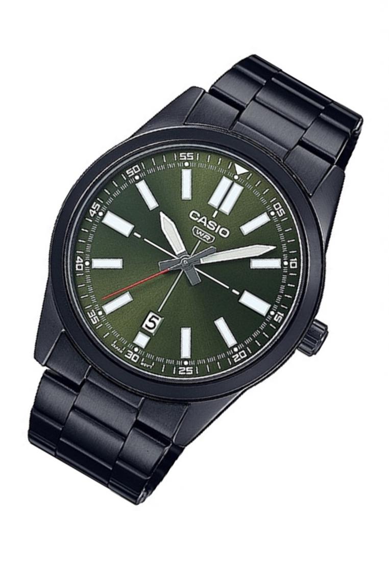 Casio MTP-VD02B-3E Analog Stainless Steel Strap Watch For Men-Watch Portal Philippines