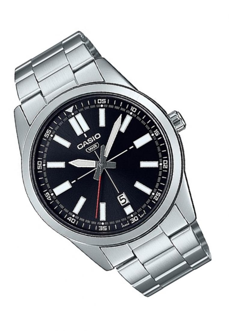 Casio MTP-VD02D-1E Analog Stainless Steel Strap Watch For Men-Watch Portal Philippines