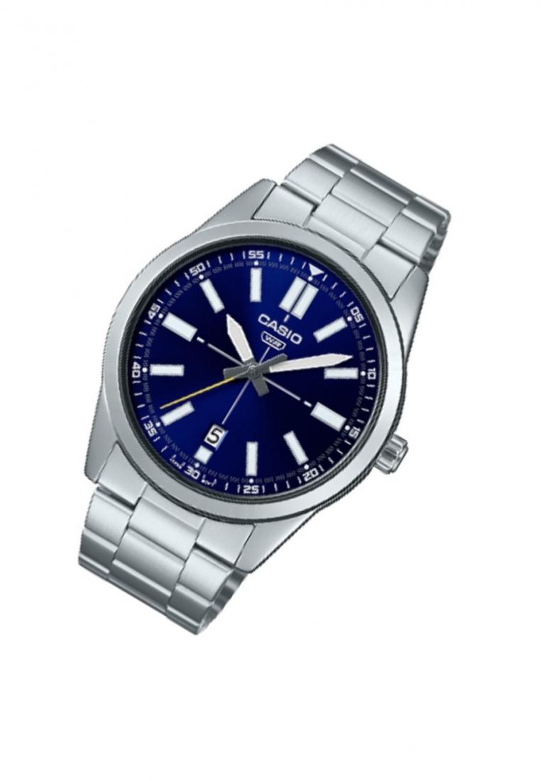 Casio MTP-VD02D-2E Analog Stainless Steel Strap Watch For Men-Watch Portal Philippines
