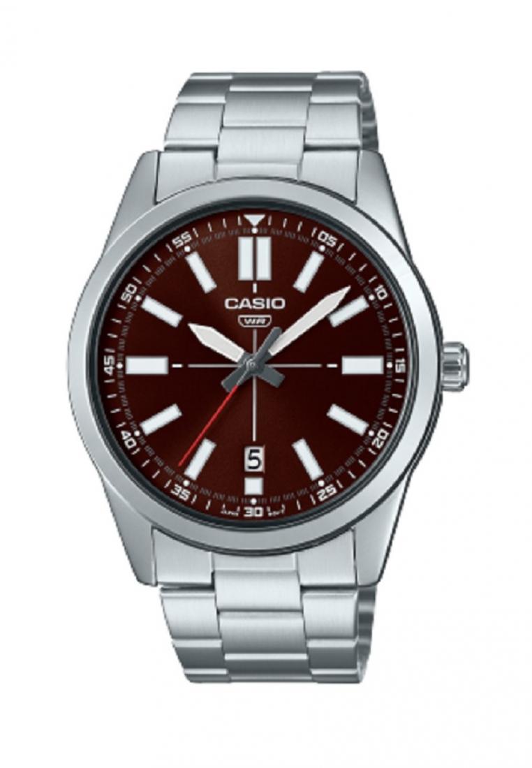 Casio MTP-VD02D-5E Analog Stainless Steel Strap Watch For Men-Watch Portal Philippines