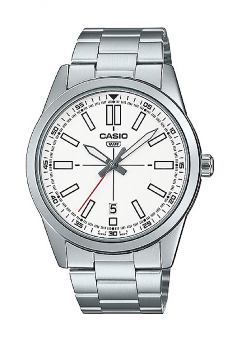 Casio MTP-VD02D-7E Analog Stainless Steel Strap Watch For Men-Watch Portal Philippines
