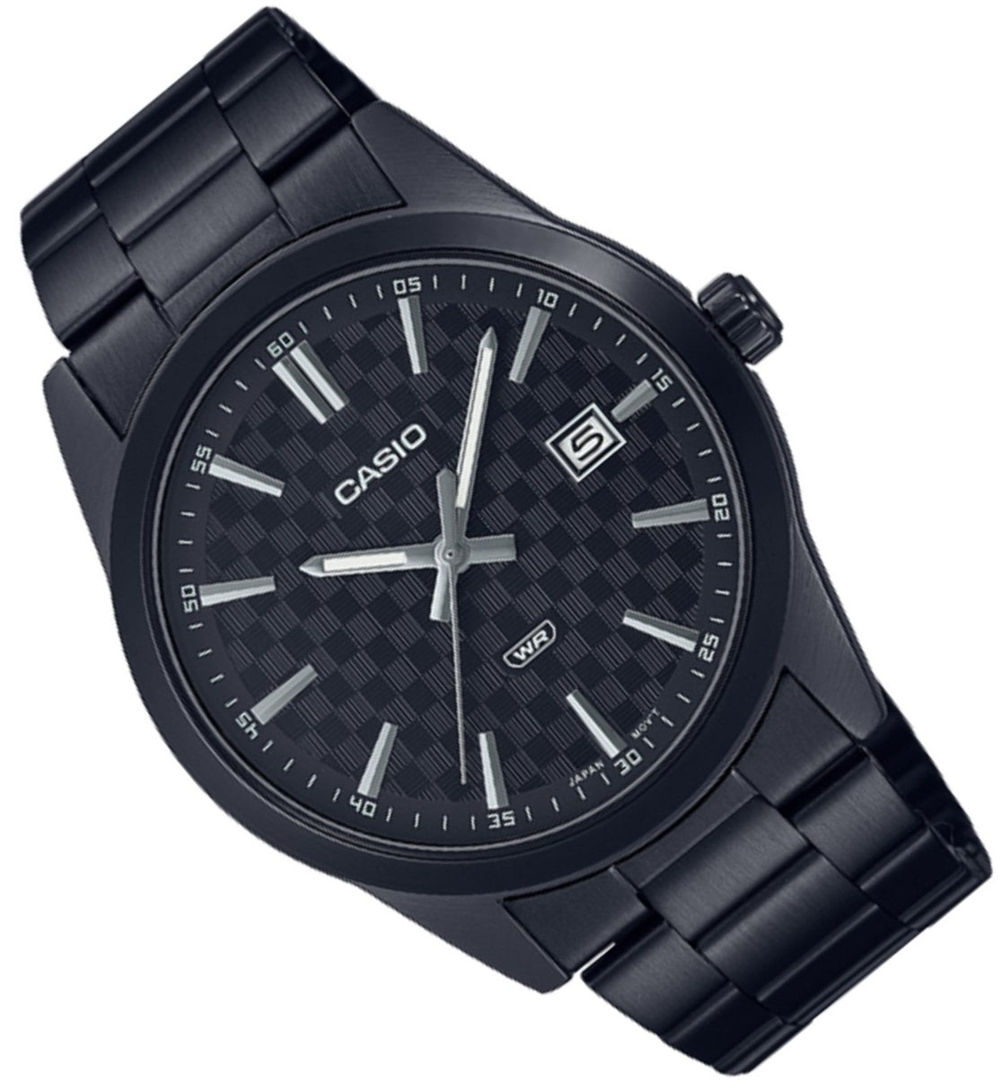 Casio MTP-VD03B-1A Black Stainless Steel Watch for Men-Watch Portal Philippines