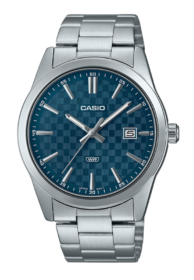 Casio MTP-VD03D-2A2 Analog Stainless Steel Strap Watch For Men-Watch Portal Philippines