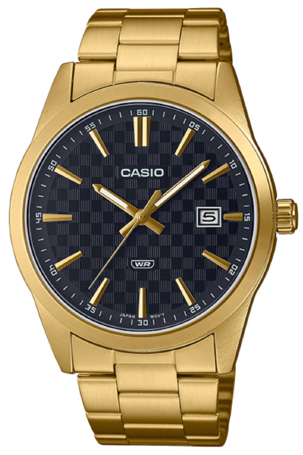 Casio MTP-VD03G-1A Gold Strap Watch for Men | Watch Portal