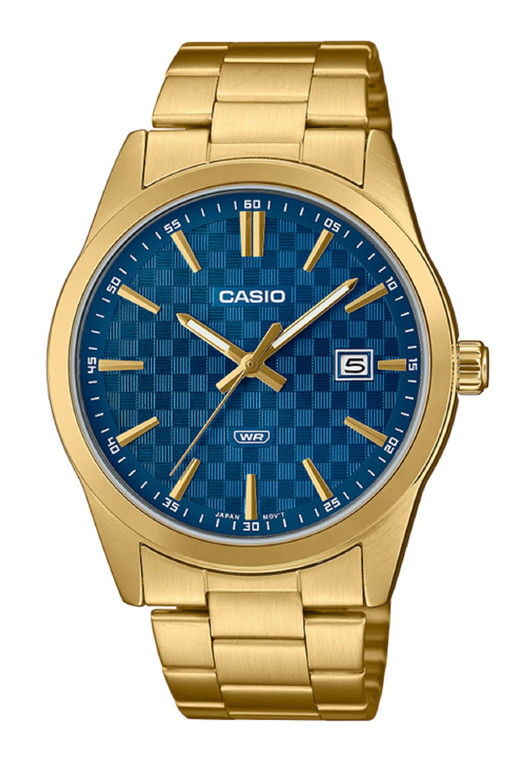 Casio MTP-VD03G-2A Analog Stainless Steel Strap Watch For Men-Watch Portal Philippines