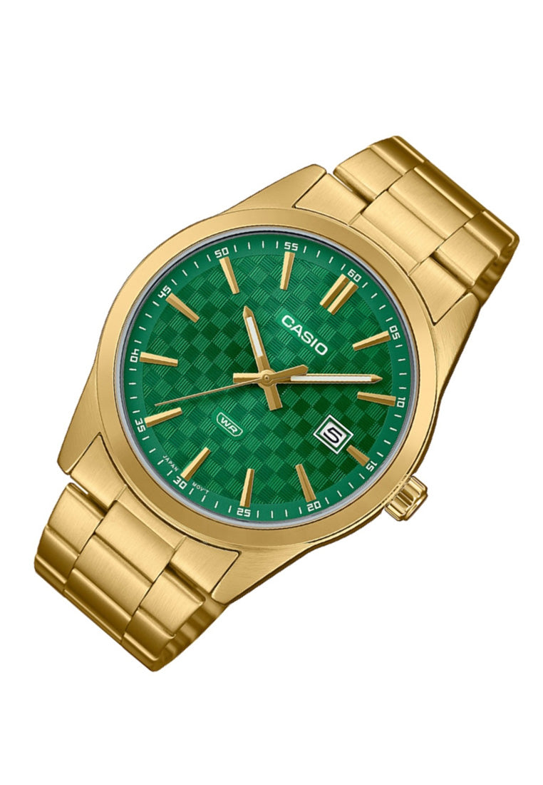 Casio MTP-VD03G-3A Analog Stainless Steel Strap Watch For Men-Watch Portal Philippines