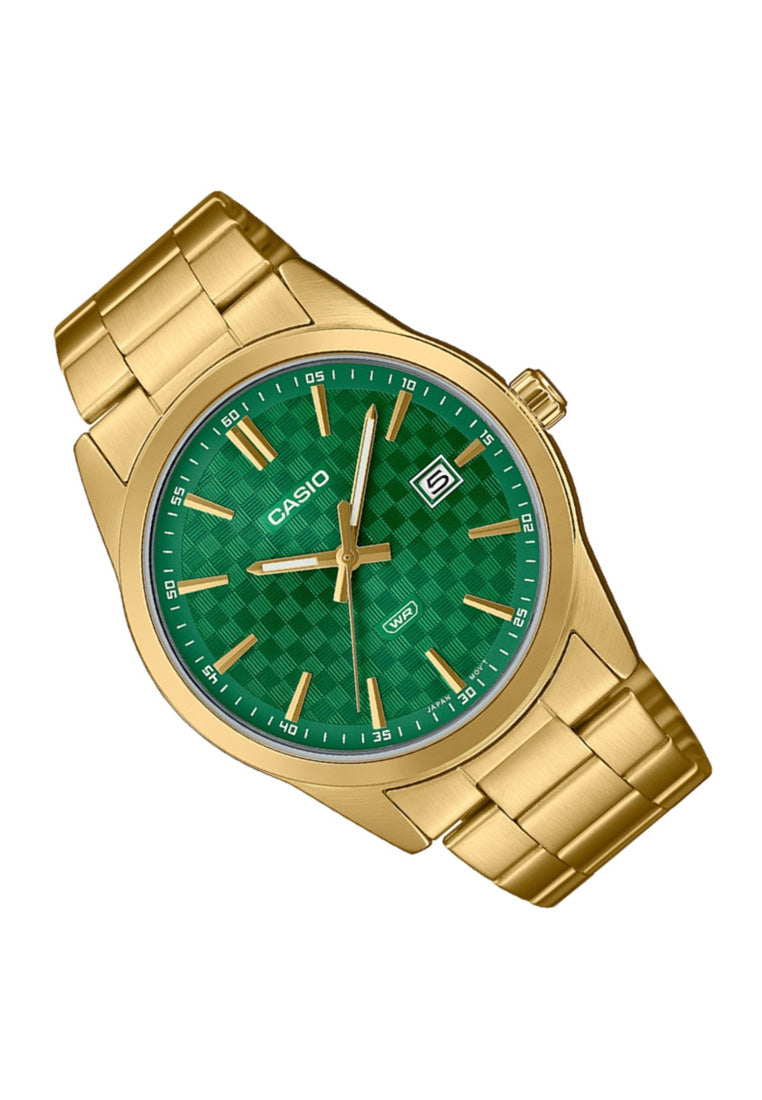 Casio MTP-VD03G-3A Analog Stainless Steel Strap Watch For Men-Watch Portal Philippines
