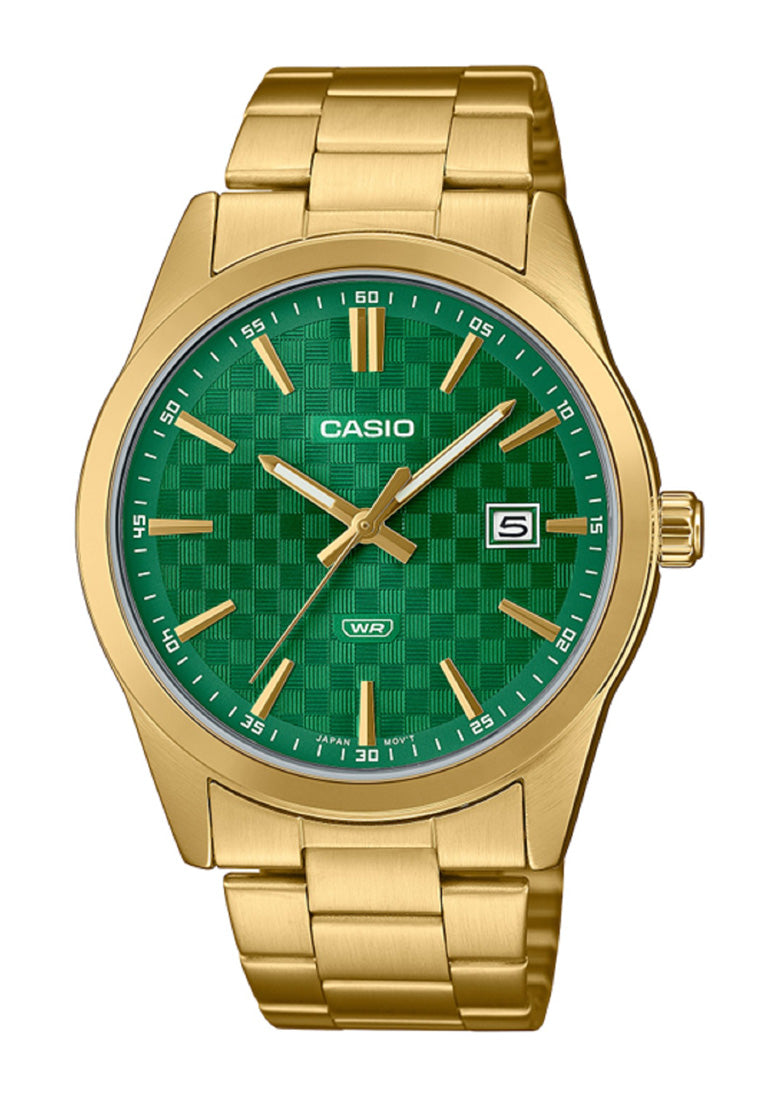 Casio MTP-VD03G-3A Analog Stainless Steel Strap Watch For Men-Watch Portal Philippines