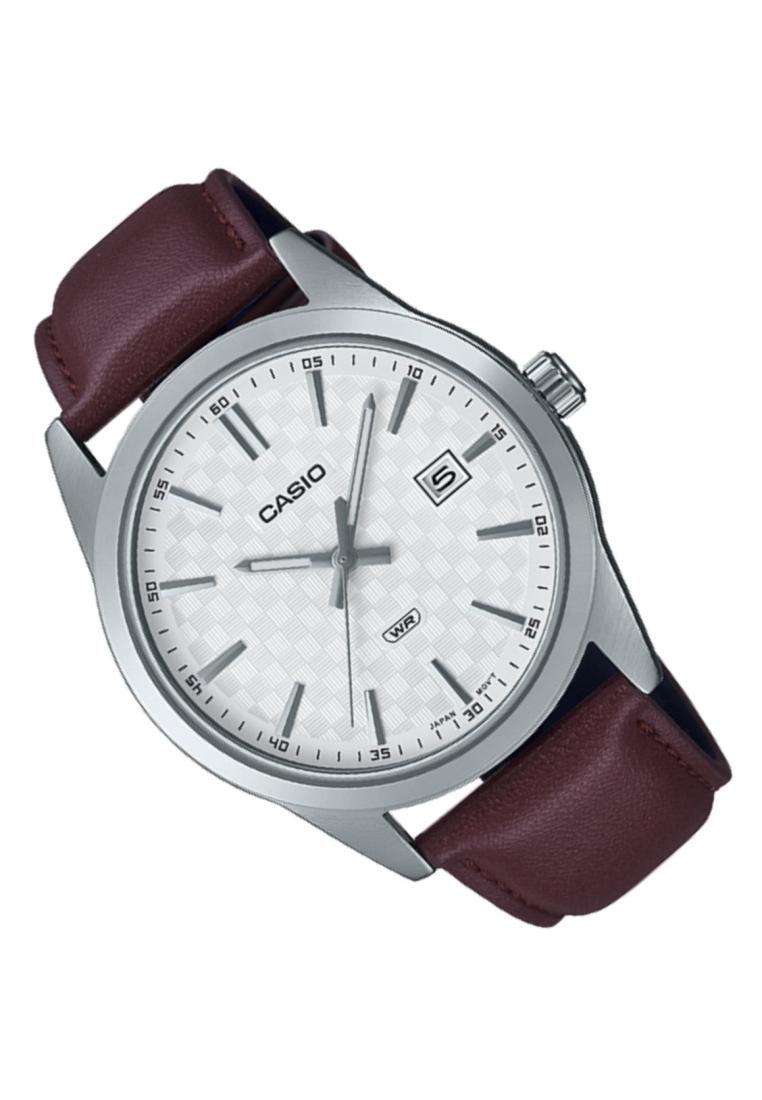 Casio MTP-VD03L-5A Analog Leather Strap Watch For Men-Watch Portal Philippines