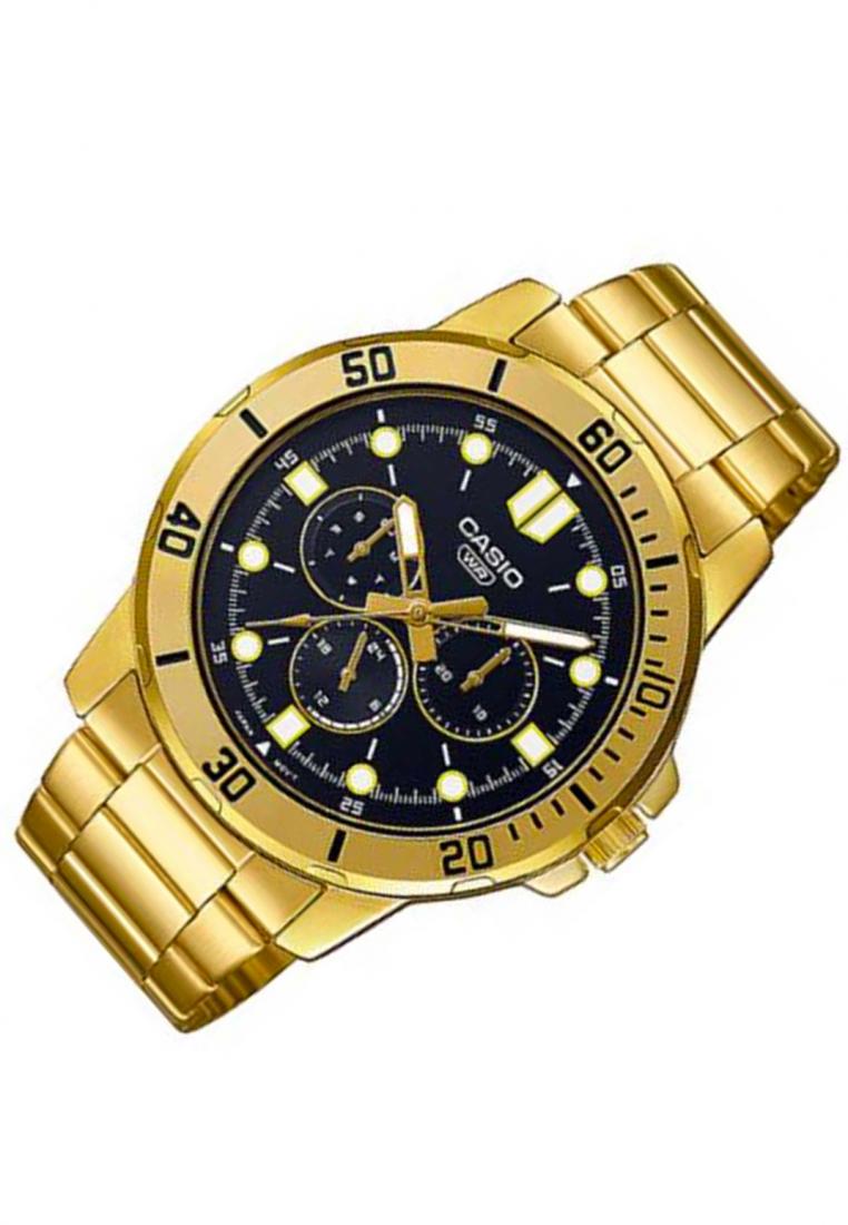 Casio MTP-VD300G-1E Analog Stainless Steel Strap Watch For Men-Watch Portal Philippines
