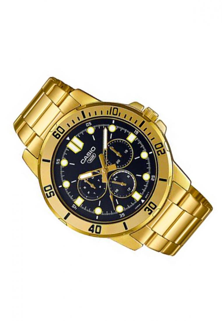 Casio MTP-VD300G-1E Analog Stainless Steel Strap Watch For Men-Watch Portal Philippines