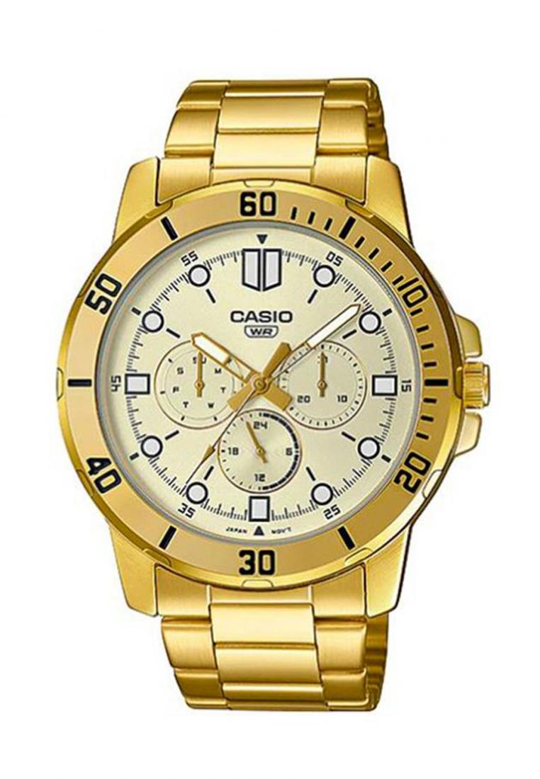 Casio MTP-VD300G-9E Analog Stainless Steel Strap Watch For Men-Watch Portal Philippines