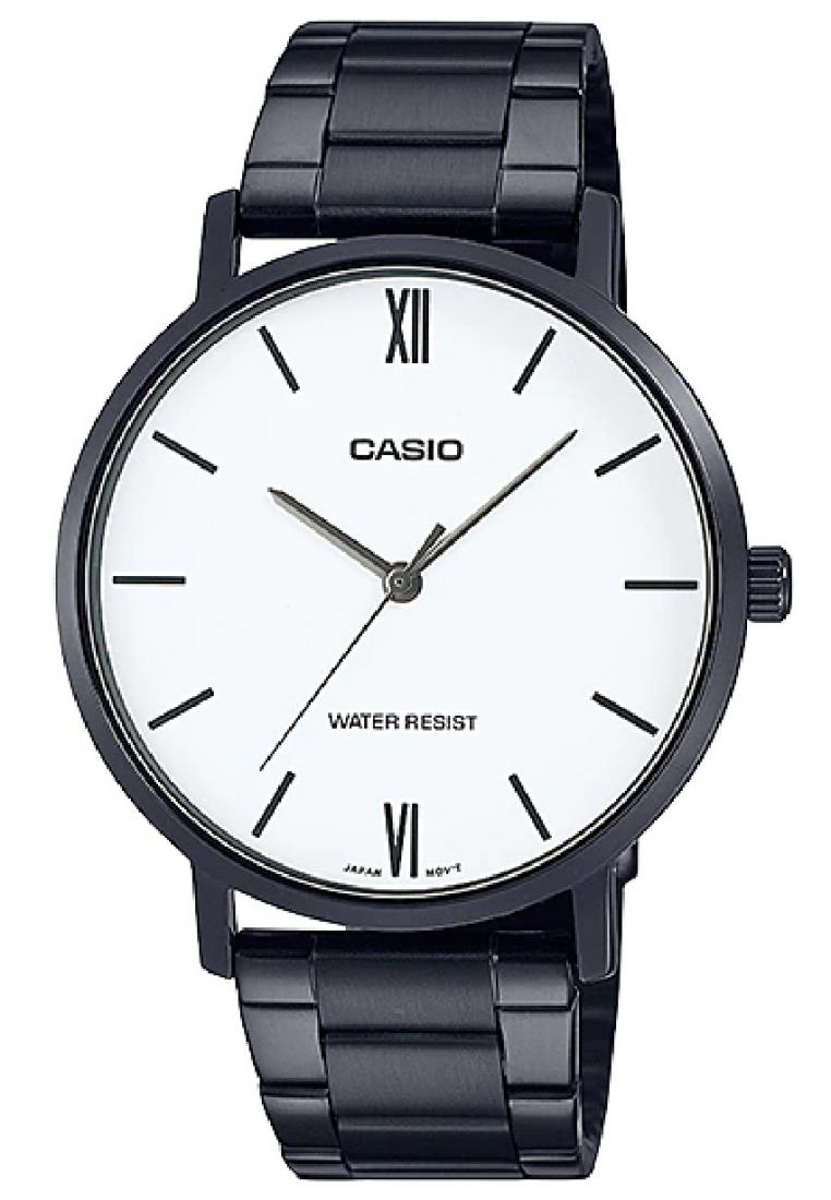 Casio MTP-VT01B-7B Analog Stainless Steel Strap Watch For Men-Watch Portal Philippines