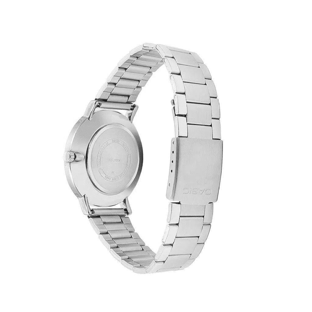 Casio MTP-VT01D-1B Silver Stainless Watch for Men-Watch Portal Philippines