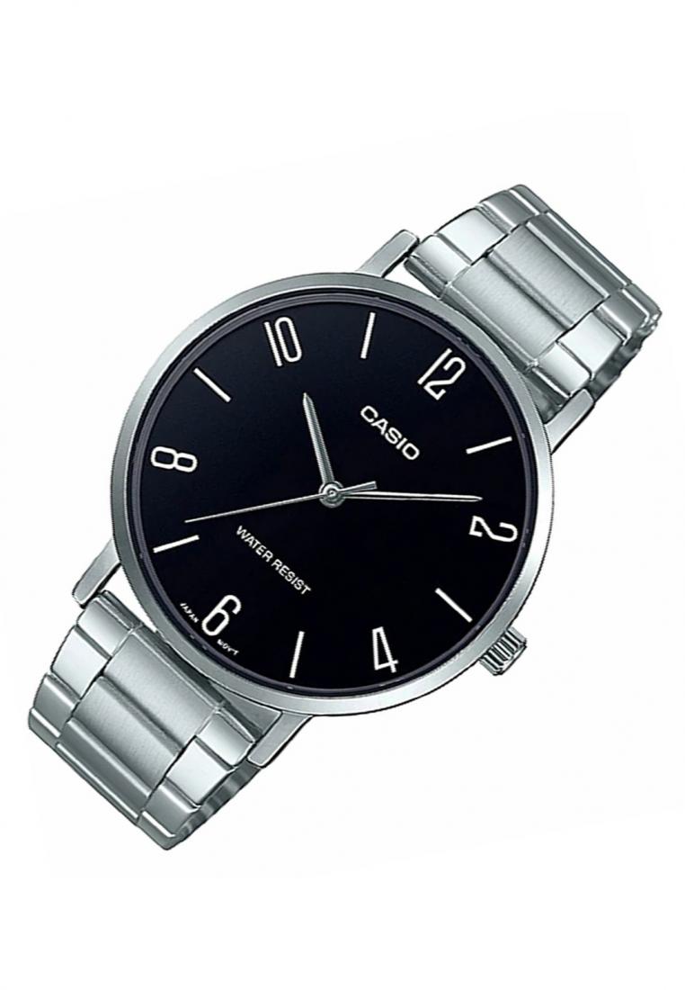 Casio MTP-VT01D-1B2 Analog Stainless Steel Strap Watch For Men-Watch Portal Philippines