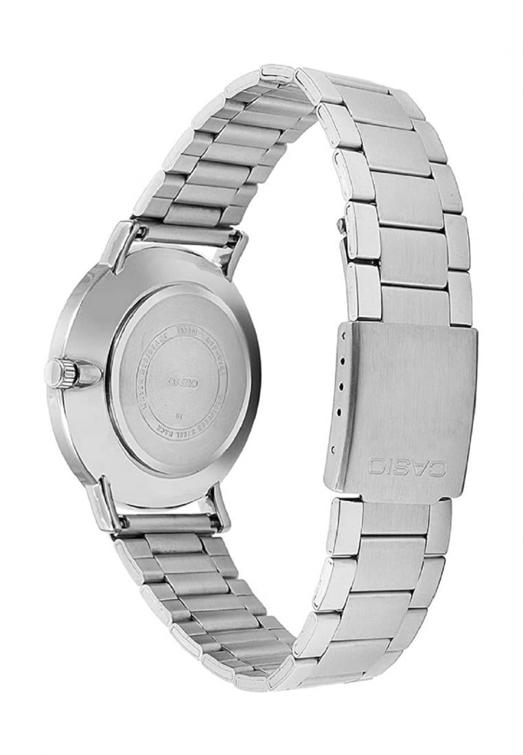 Casio MTP-VT01D-2B2 Analog Stainless Steel Strap Watch For Men-Watch Portal Philippines