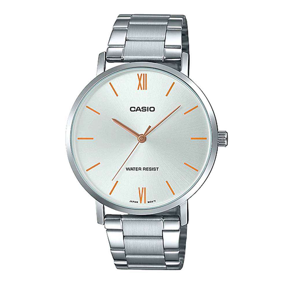 Casio MTP-VT01D-7B Silver Stainless Watch for Men-Watch Portal Philippines