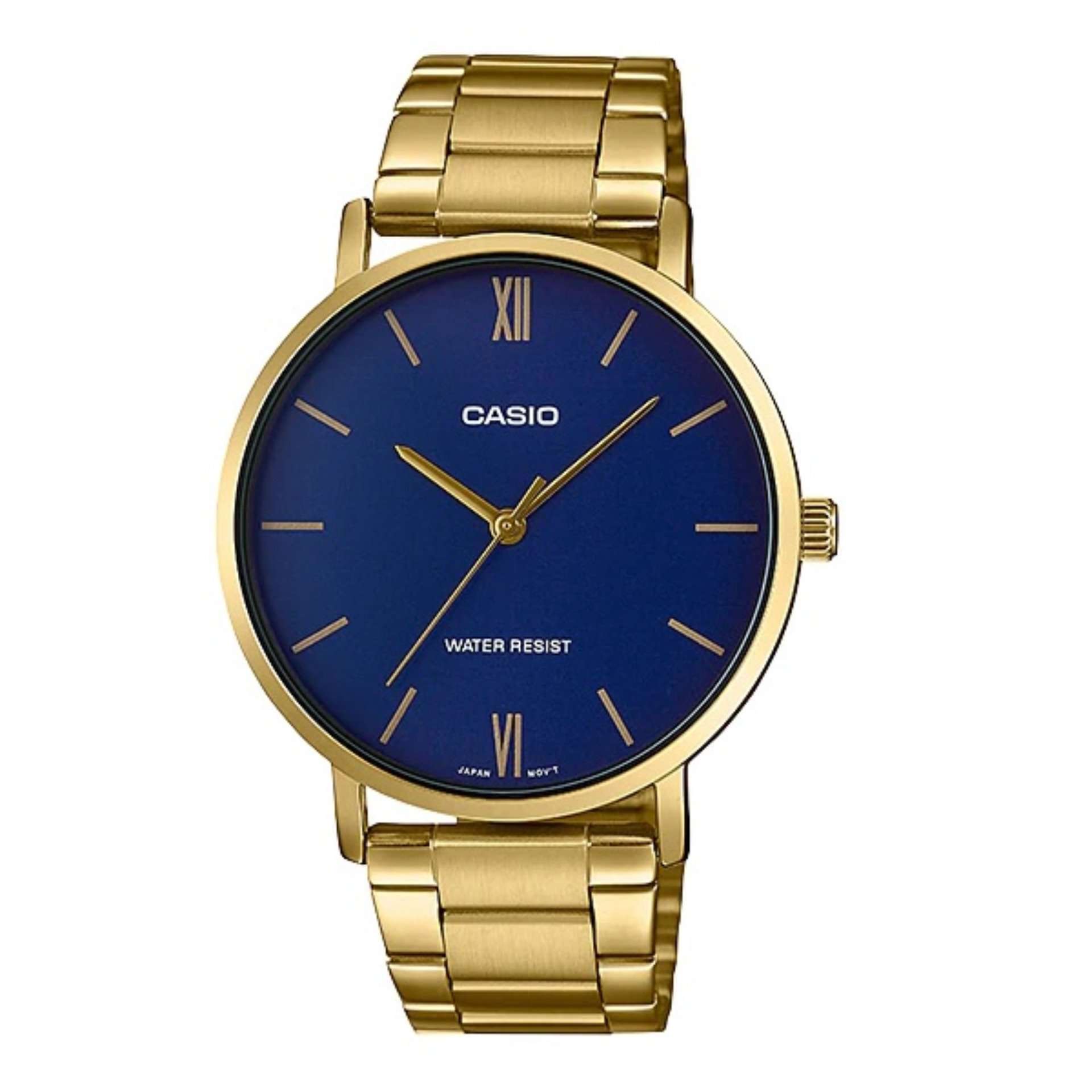 Casio MTP-VT01G-2B Gold Stainless Watch for Men - Main Image