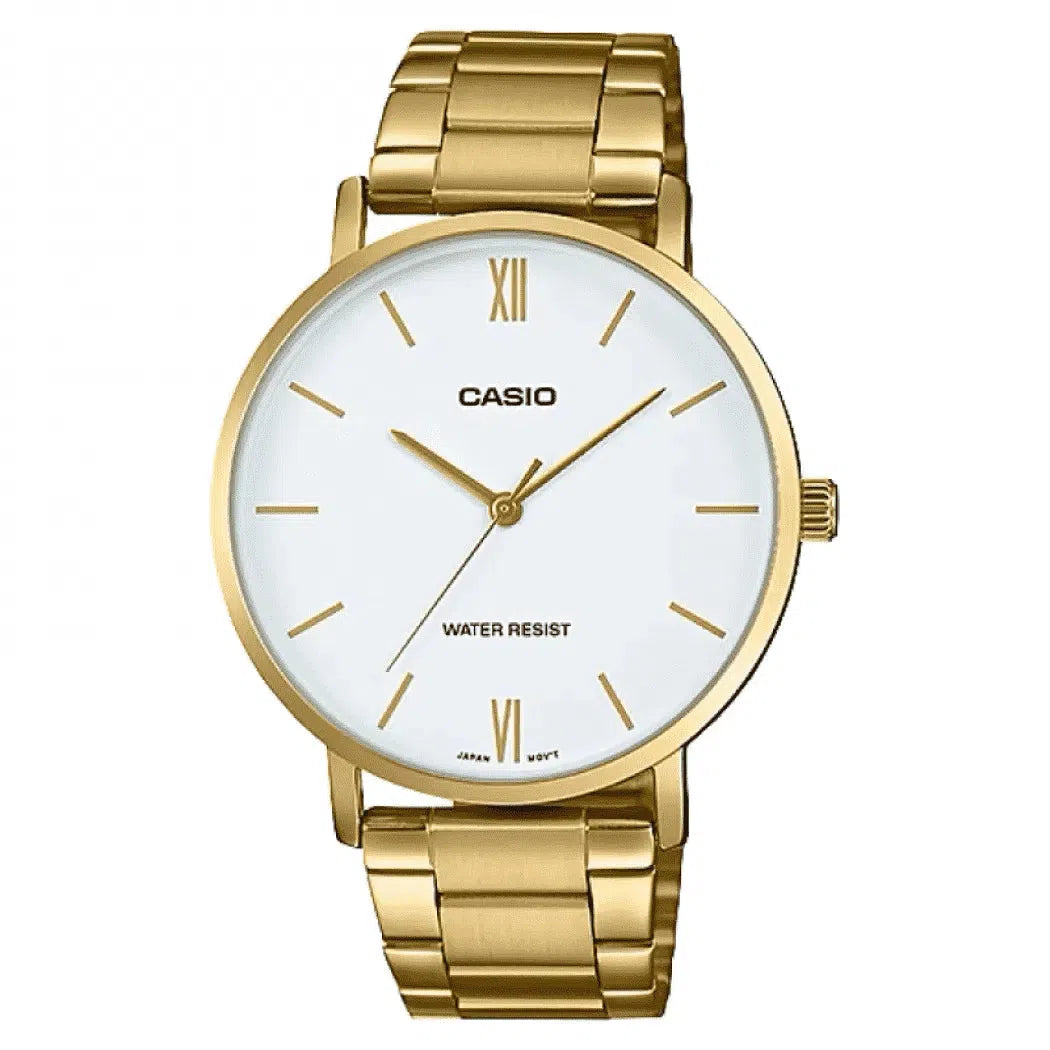 Casio gold watch for men shop