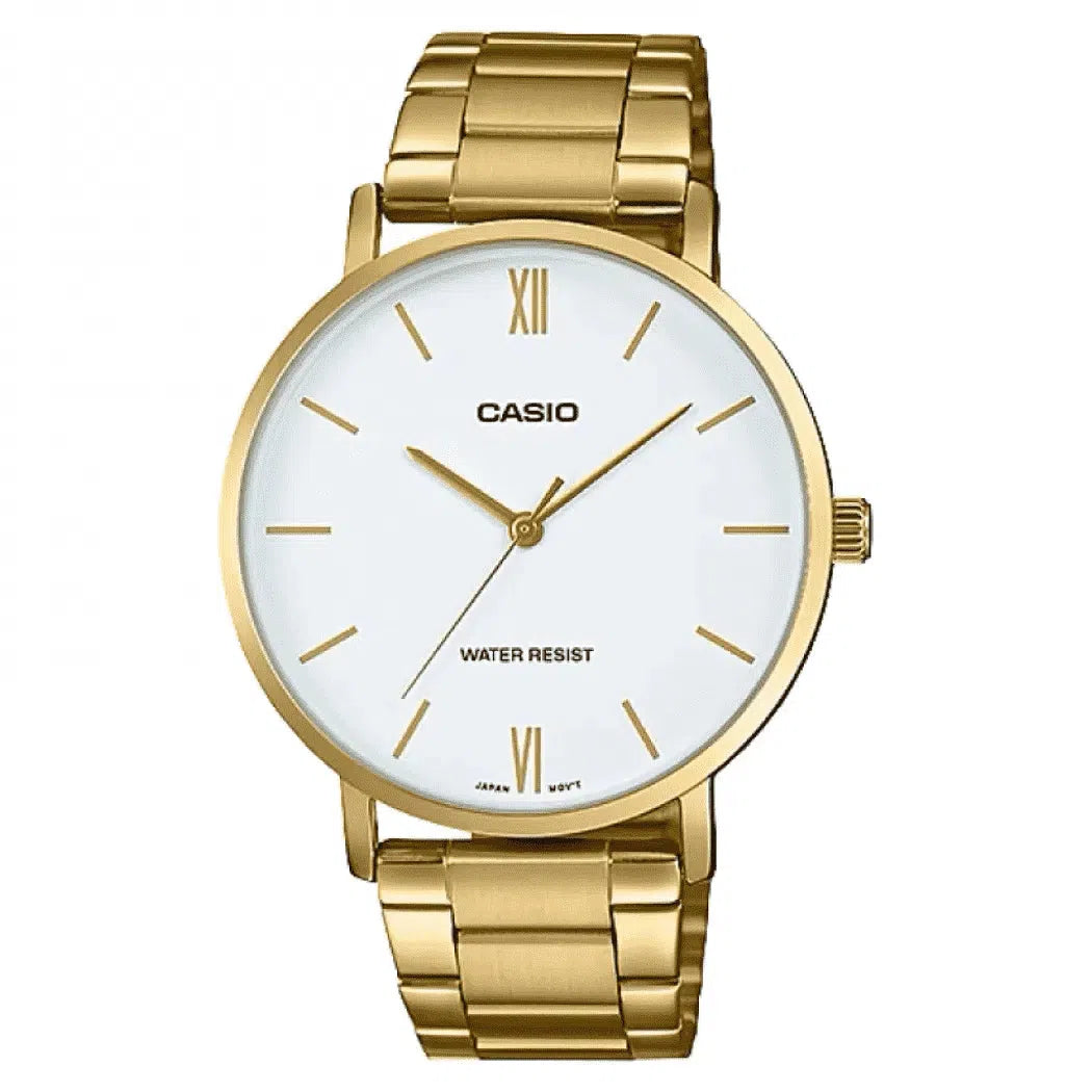 Casio MTP-VT01G-7B Gold Stainless Watch for Men-Watch Portal Philippines