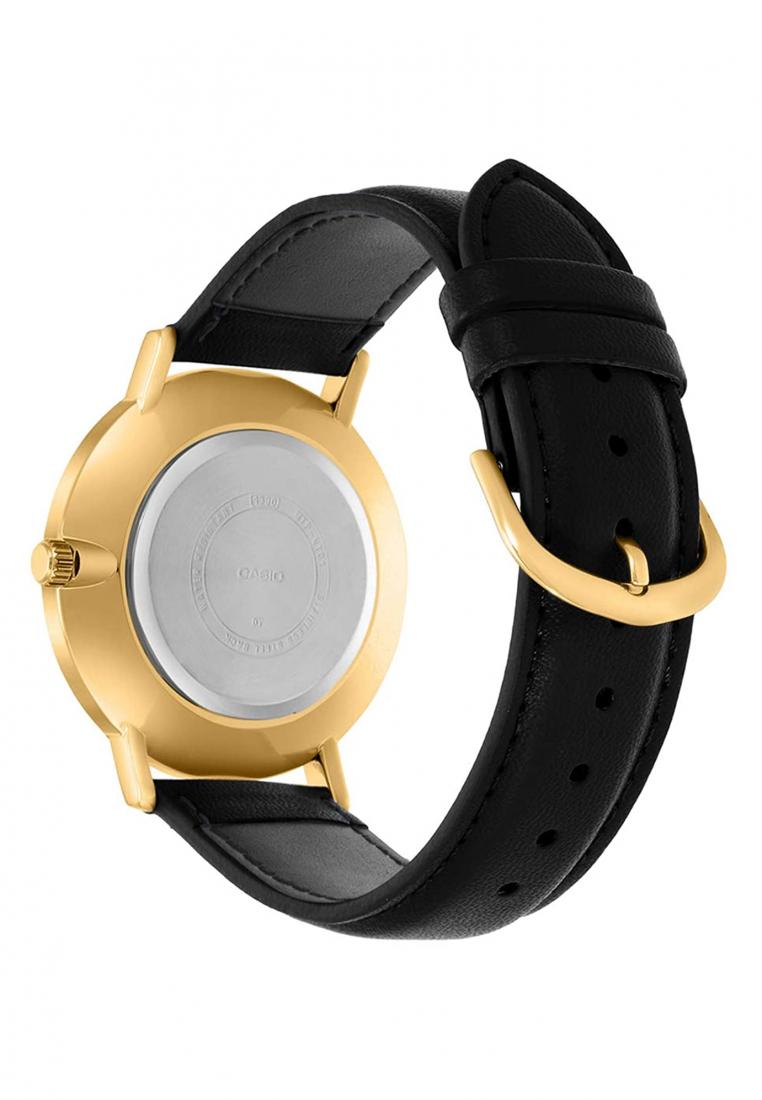 Casio MTP-VT01GL-1B2 Analog Leather Strap Watch For Men-Watch Portal Philippines