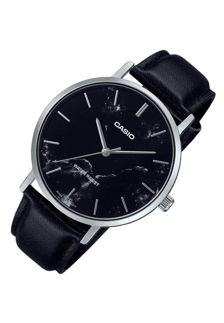 Casio MTP-VT01LM-1A Analog Leather Watch for Men-Watch Portal Philippines