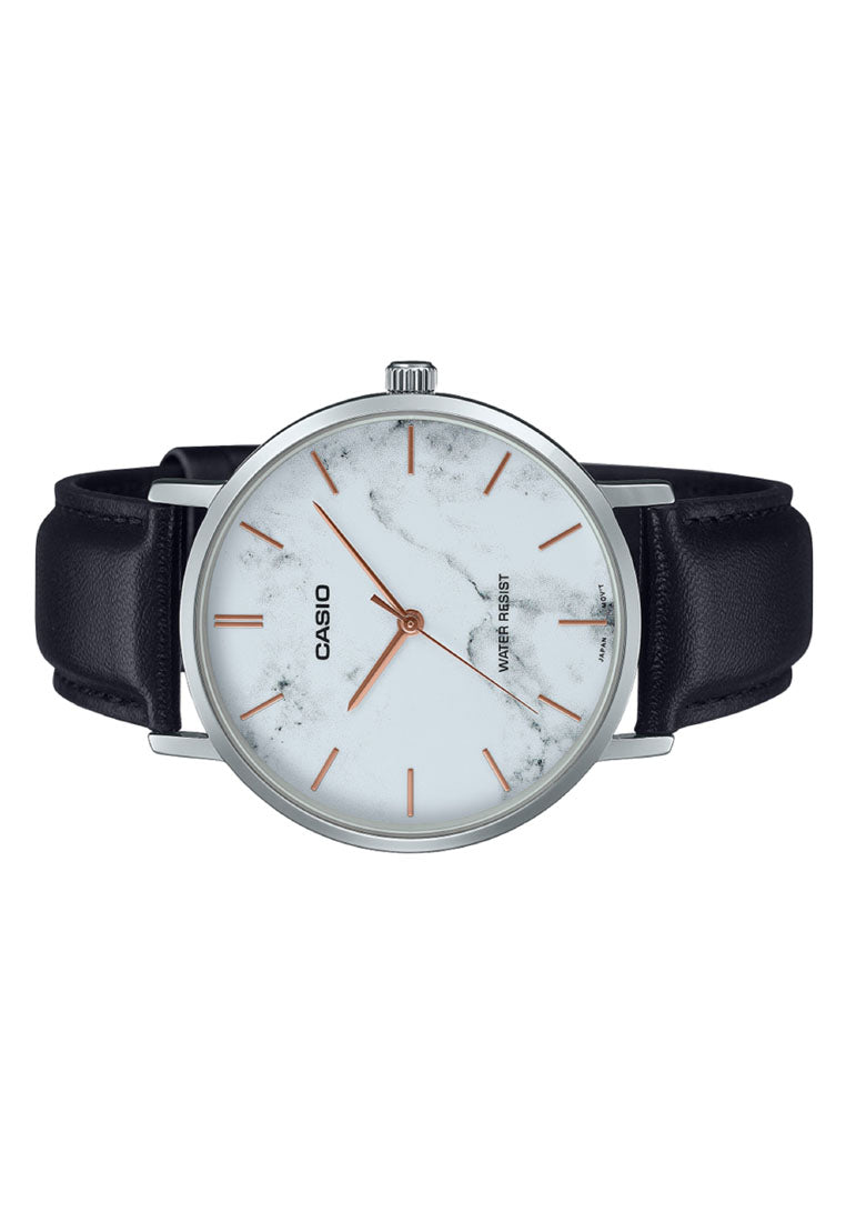 Casio MTP-VT01LM-7A Analog Leather Watch for Men-Watch Portal Philippines