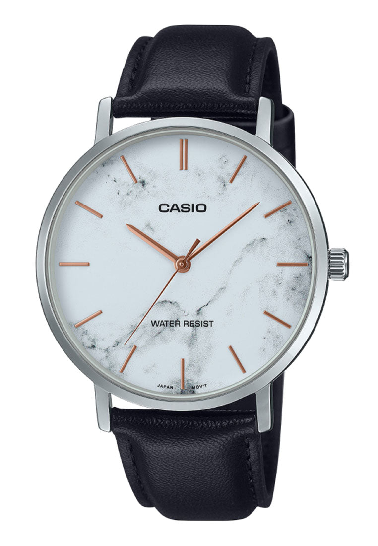 Casio MTP-VT01LM-7A Analog Leather Watch for Men-Watch Portal Philippines