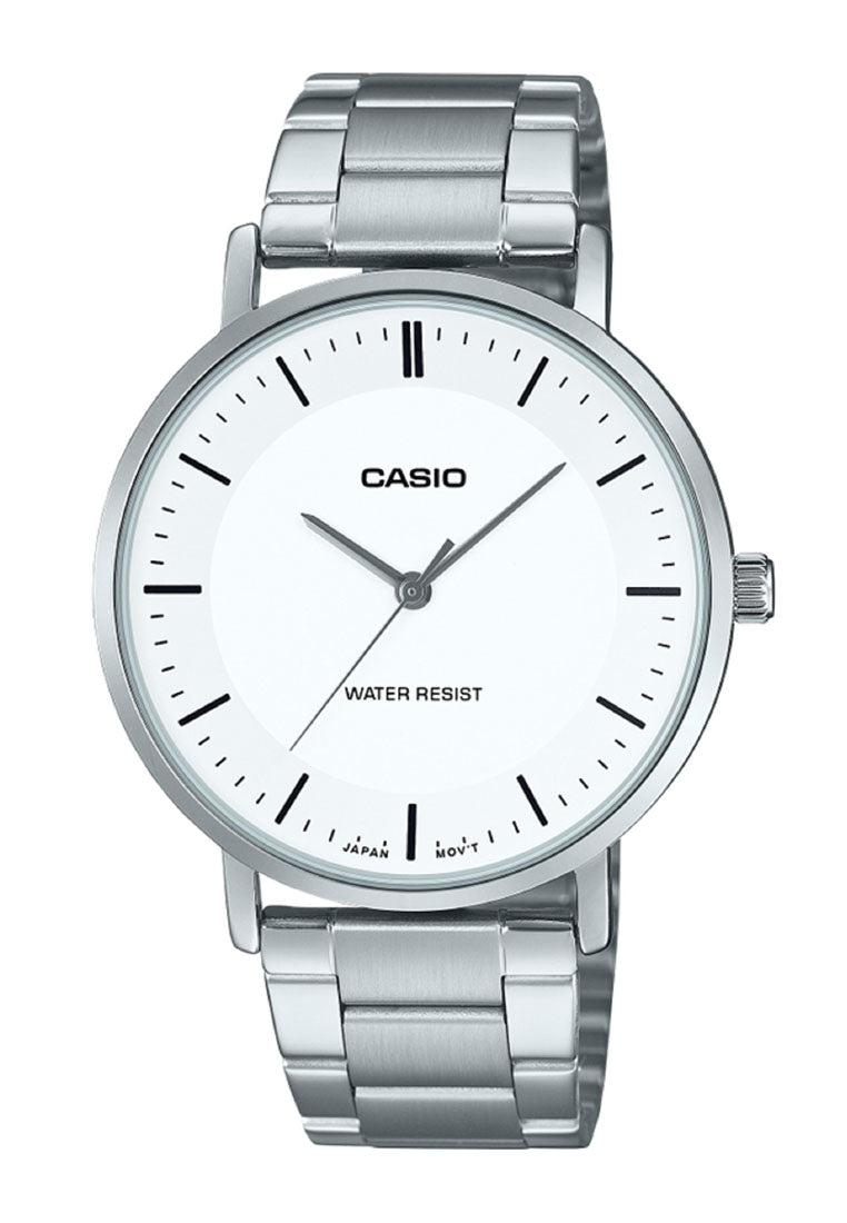 Casio MTP-VT03D-7B Analog Stainless Steel Band Watch For Men-Watch Portal Philippines