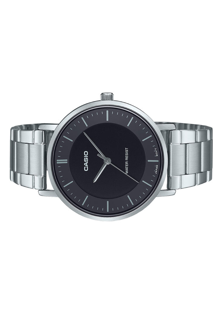 Casio MTP-VT04D-1E Analog Stainless Steel Band Watch For Men-Watch Portal Philippines